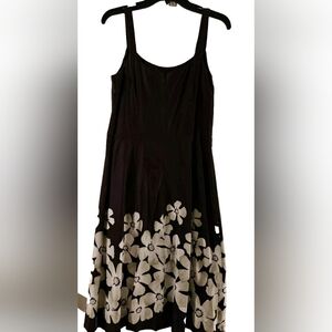 Chocolate Pistachio tank dress White Pistachio Flowers Maxi Dress